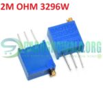 2M Ohm 3296W Multiturn Trimmer Potentiometer Variable Resistor In Pakistan