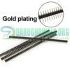 2.54mm Gold Plated Single Row 40 Pin Round Male Header Strip In Pakistan