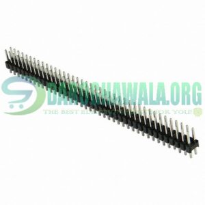 2.54mm Pitch 2x40 Pin Double Row Male Header Strip In Pakistan