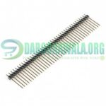 2.54mm Pitch 40 Pin 20mm Long Male Header Strip In Pakistan