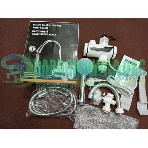 Electric Instant Water Heater Tap Faucet With Shower For Bathroom or
