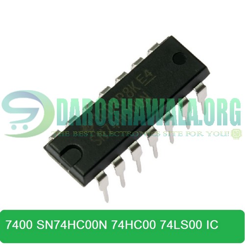 7400 74LS00 74HC00 Quad 2 Input NAND Gate IC In Pakistan