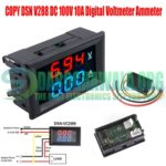 Copy DSN V288 DC 100V 10A Digital Voltmeter Ammeter In Pakistan