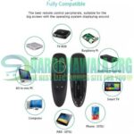 G10S Air Mouse With Voice Control 2.4GHz Wireless Remote for Android TV Box In Pakistan