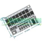 3.7V 18650 3S 4S 5S BMS 100A BMS