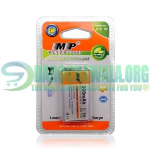 MP 9V 300mAh Ni-Mh Rechargeable Battery in Pakistan