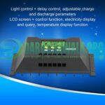 30A 12V24V LCD Solar Panel Regulator Generator Charge Charging Controller CM3024Zin Pakistan