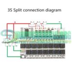 3s/4s/5s BMS 12V 16.8v 18V 3.2V 100A BMS For LifePo4 Lithium iron phosphate Lithium Battery Protection Circuit Board Li-polymer Balance Charging Module