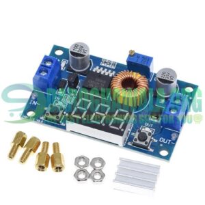 Adjustable Step Down Power Supply Module with Voltmeter Display XL4015 in Pakistan