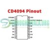 CD4094 8 Stage Shift and Store Bus Register IC DIP-16 In Pakistan
