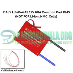 DALY BMS LiFePo4 4S 12V 60A For Lithium Iron Phosphate Battery Pack in Pakistan