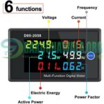 Multifunction Electric Energy Meter with LCD Display D69 2058 in Pakistan