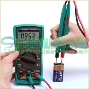 Proskit Autorange Digital Multimeter MT 1232 For AC DC Voltage Current Resistance Temperature Measurement Tester in Pakistan