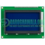 ST7920 5V 12864B LCD Module 128x64 Dots Graphic Blue Color Backlight LCD Display in Pakistan