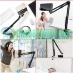 Vlogging Stand Universal Mobile And Tablet Stand Long Arm 360 Rotation Adjustable