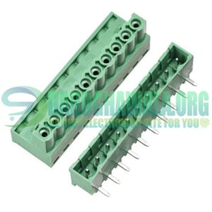 10 Pin Connector PCB Mount Right Angle Bent Screw Terminal in Pakistan