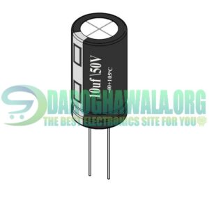 10UF 50V Aluminium Electrolytic Polar Capacitor In Pakistan