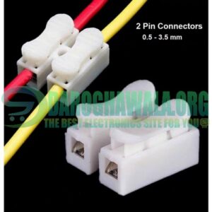 2 Point Quick Connector Cable Clamp Terminal Block Spring Connector Wire in Pakistan