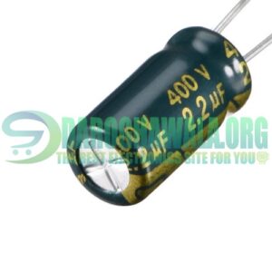 2.2UF 400V Aluminium Electrolytic Polar Capacitor In Pakistan