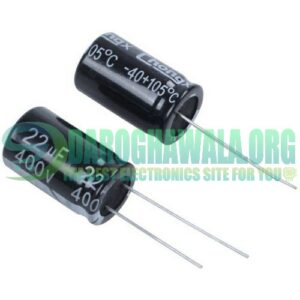 22UF 400V Aluminium Electrolytic Polar Capacitor In Pakistan