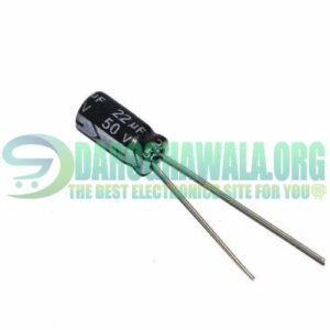 22UF 50V Aluminium Electrolytic Polar Capacitor In Pakistan