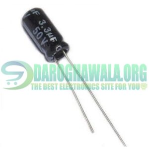 3.3UF 50V Aluminium Electrolytic Polar Capacitor In Pakistan