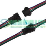 4 Pin SM Connector Male to Female 4pin SM Connector Cable for RGB LED Strip in Pakistan