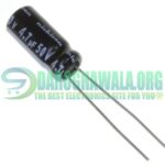 4.7UF 50V Aluminium Electrolytic Polar Capacitor In Pakistan