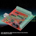 CNC USB MACH3 100Khz Breakout Board 4 Axis Interface Driver Motion Controller In Pakistan