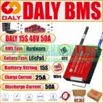 DALY 15S 48V 50A BMS LiFePo4 BMS In Pakistan