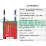 DALY 13S 48V 30A BMS Li-ion Lithium ion Battery In Pakistan