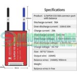 DALY 15S 48V 50A BMS LiFePo4 BMS In Pakistan