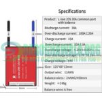 DALY 20S 72V 30A BMS Li-ion Lithium ion Battery BMS In Pakistan