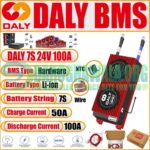 DALY BMS 7S 24V 100A BMS For Lithium ion Battery In Pakistan