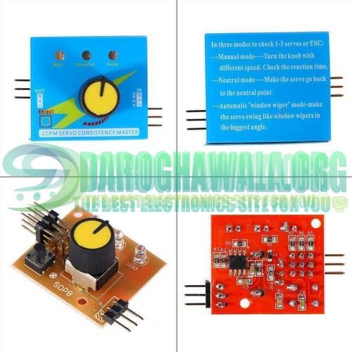 How To Make Servo Tester & ESC Tester. Diy Servo & ESC Controller