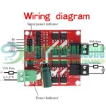 Dual DC Motor Drive Module 7A 160W Industrial Grade Positive And Negative PWM Speed Regulation L298 Logic In Pakistan