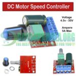 HW-687 5A Mini DC Motor PWM Speed Controller Module in Pakistan