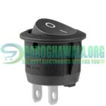 KCD-107 SPST Round Rocker Switch Button In Pakistan