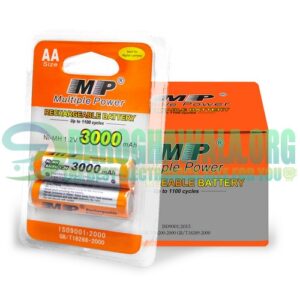 MP Ni-MH AA 1.2V 3000mAh Multiple Power Rechargeable Battery in Pakistan