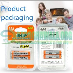 MP Ni-MH AAA 1.2V 1250mAh Multiple Power Rechargeable Battery in Pakistan