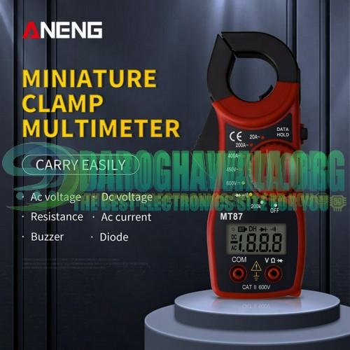 MT87 Electrical Digital Clamp Meter DC AC Current Voltage Tongs ...