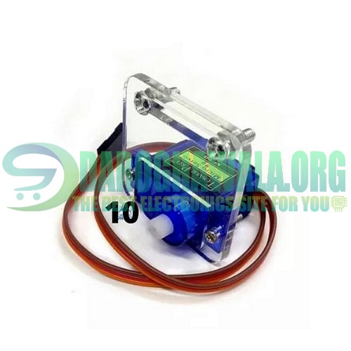 Servo Motor SG90 Acrylic Bracket PMMA for DIY Smart Car RC Robot Helicopter  Airplane Boat Control in Pakistan