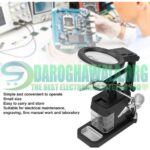 TE-803 Magnifying Glass 10 LED Light Lens Auxiliary Clip Magnifier With Soldering Stand In Pakistan