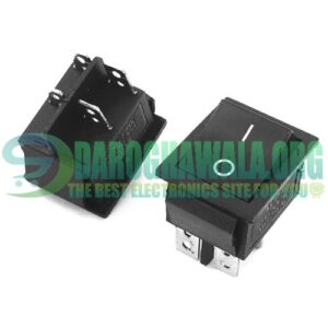 4 Pin 2 Positions ON OFF DPST Rocker Power Switch Button in Pakistan