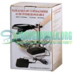 MG16129-C 3In1 Magnifier 5 LED Helping Hand Soldering Iron Stand Magnifying Glass In Pakistan