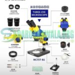 MECHANIC MC75T B3 Trinocular Stereo Microscope For Mobile Phone Repair Tool In Pakistan