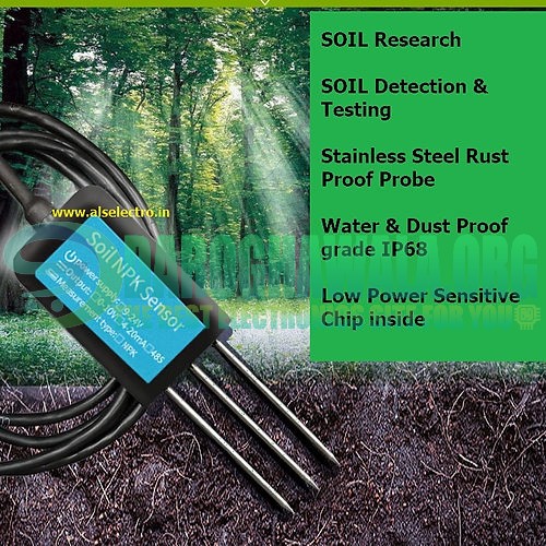 Soil NPK Sensor Module RS485 Soil Moisture Sensor In Pakistan