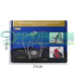 TE-806 Table Soldering Helping Hands With Alligator Clip Magnifier For PCB Board Repair In Pakistan