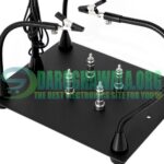 TE-808 Universal Magnifier Helping Hand Fixture Table For Motherboard PCB Repair In Pakistan