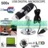 500X 8 LEDs Digital USB Microscope For Electronics Repair In Pakistan